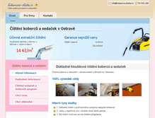 Tablet Screenshot of kobercova-sluzba.cz